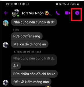 Hướng dẫn cách rời khỏi nhóm trên Messenger