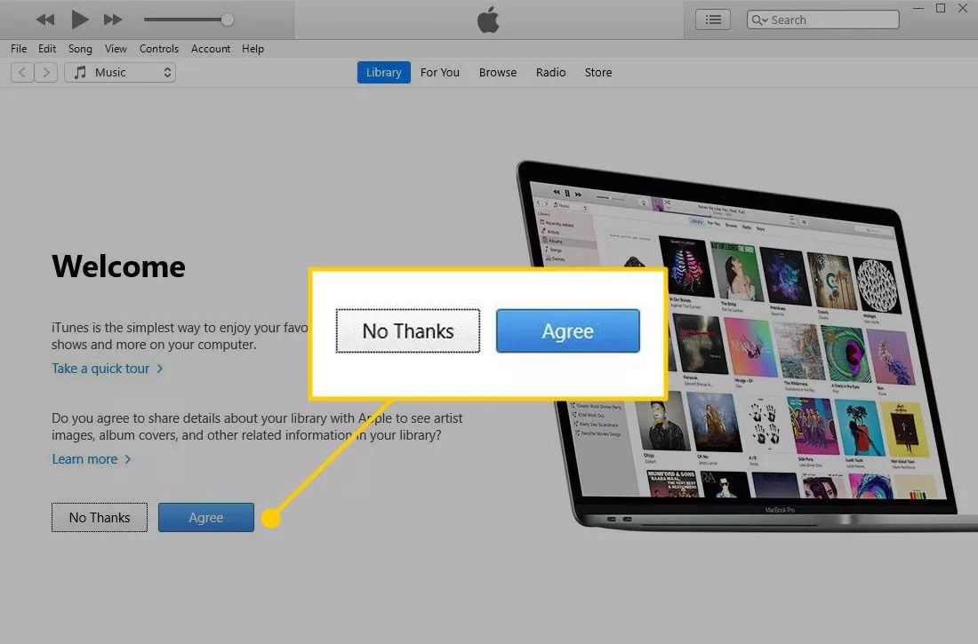 Instructions on how to use iTunes on a computer from A to Z