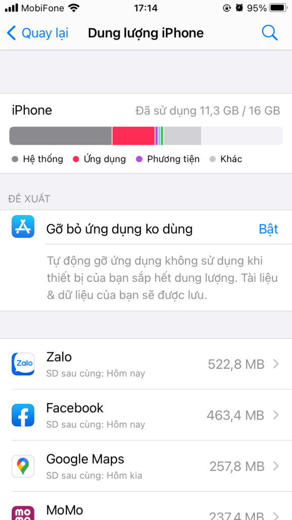 giai phong dung luong iphone