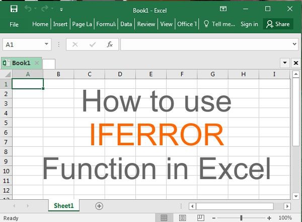 Hiểu tất tần tật IFERROR là hàm gì trong Excel, Google Sheets