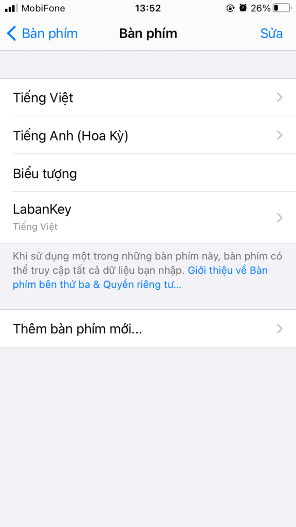 phong to ban phim iphone 3