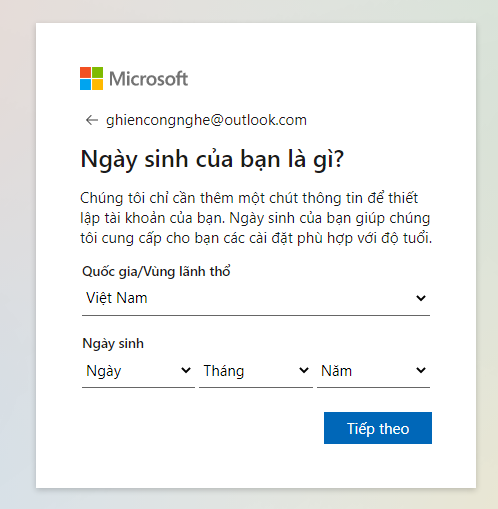 điện thoại Outlook 5