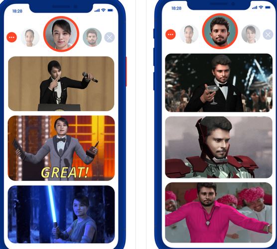 Thay đổi trong video với 5 ứng dụng thay đổi khuôn mặt