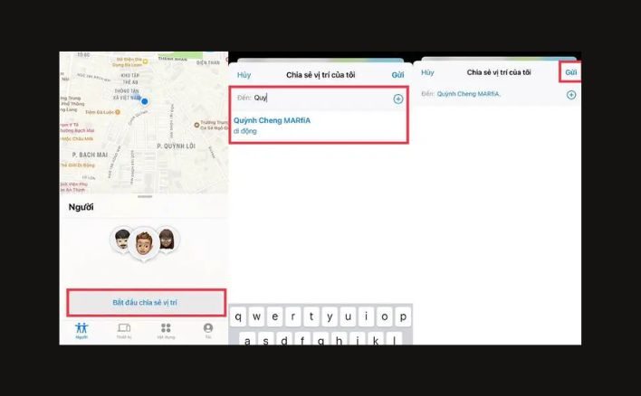 Cách định vị iPhone người khác bằng iCloud trên điện thoại