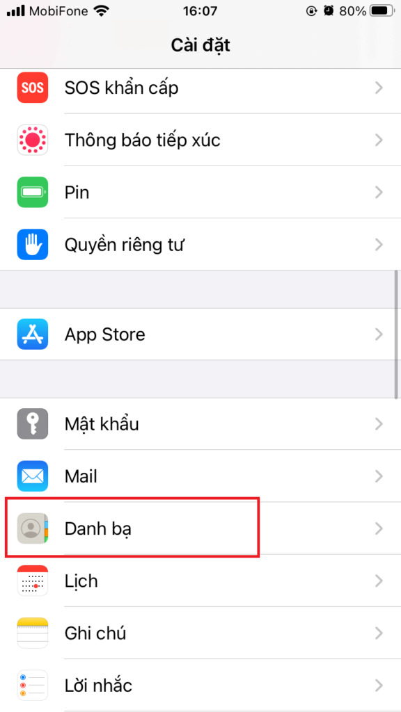 Cách lấy danh bạ từ Gmail trên điện thoại iPhone hoặc Android