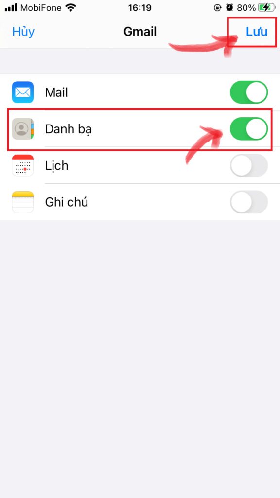 cach lay danh ba tu gmail sang iphone 04