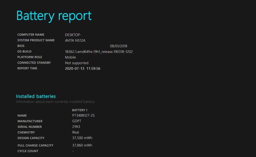 check due to laptop battery bottle 05