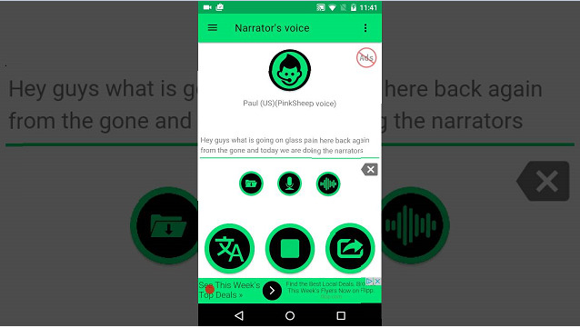 App chỉnh giọng - Narrator's Voice