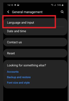 Add Vietnamese keyboard for Android from Settings