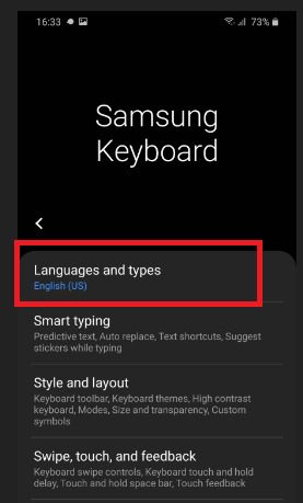 Add Vietnamese keyboard for Android from Settings