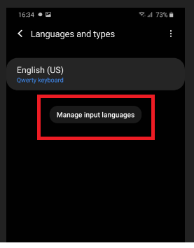 Add Vietnamese keyboard for Android from Settings