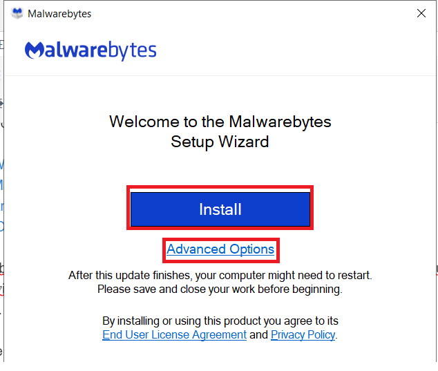 Cách cài đặt phần mềm Malwarebytes