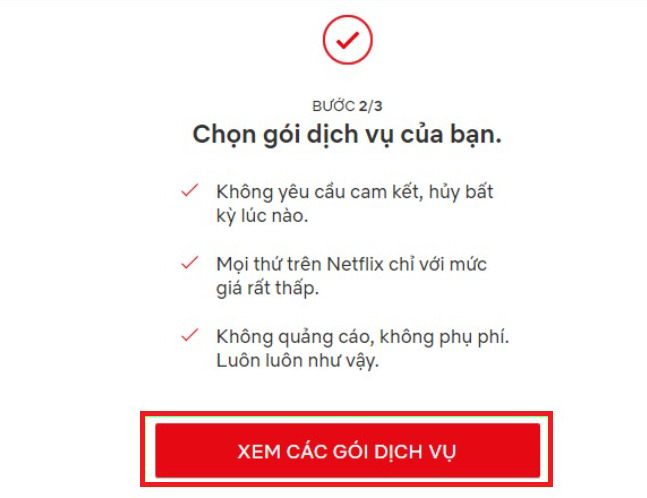 Cách đăng ký Netflix