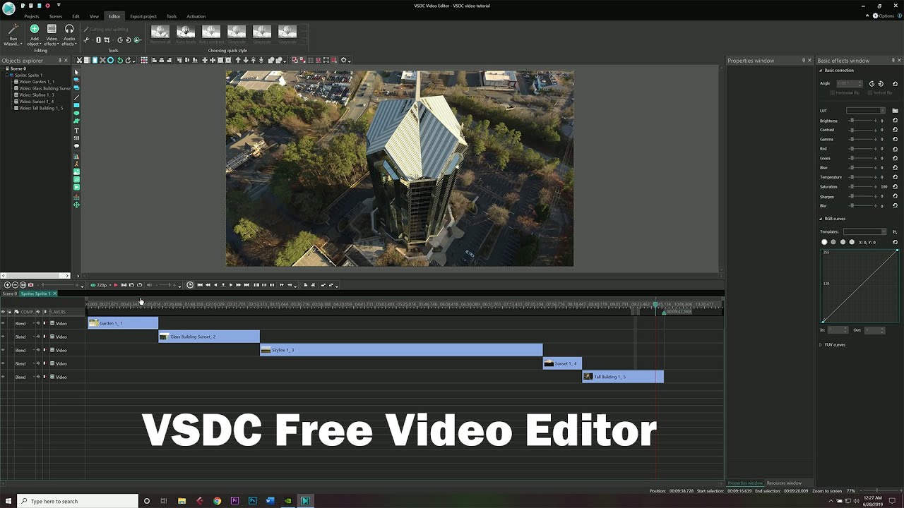 video editor without watermark for pc