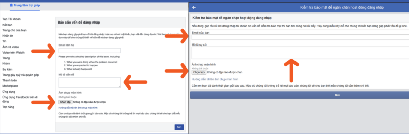 Cách lấy lại Facebook