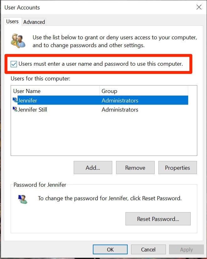 Cách tắt mật khẩu Windows 10 nhanh và dễ nhất