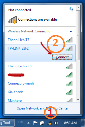 Những cách kết nối WiFi cho Laptop đơn giản trên Windows 10 mới hoặc Windows 7 cũ 1