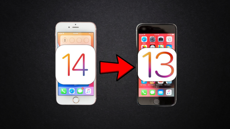 Cách hạ cấp iOS 14 xuống 13