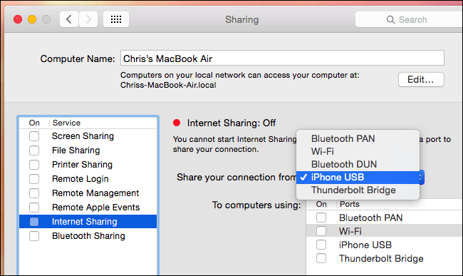 how to broadcast wifi from laptop