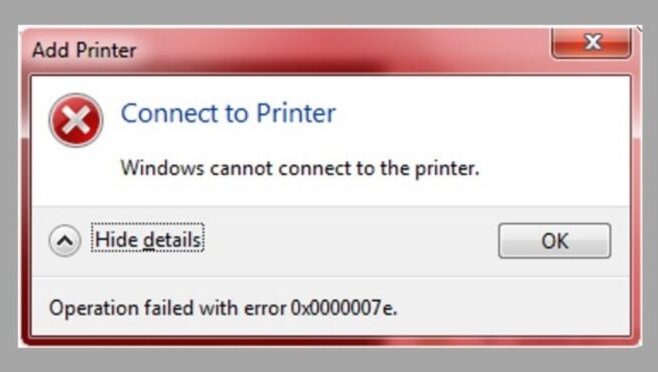 How to install printer over LAN windows 7
