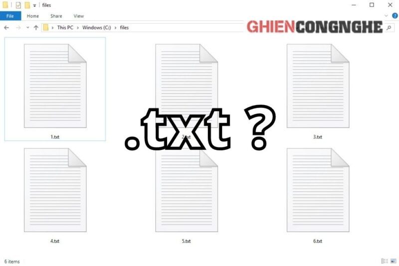 File TXT là gì và những điều chưa biết về tệp văn bản này