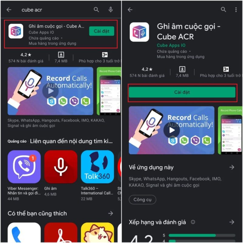 ghi âm cuộc gọi Zalo