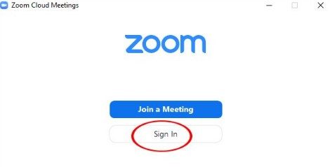 Lúc này Zoom sẽ cho chúng ta các tùy chọn về phương thức đăng nhập.  Thông thường mọi người đều đã có một email cá nhân.  Do đó, chúng ta nên chọn phương thức Sign in with Google để Zoom có ​​thể kết nối ngay với tài khoản email đang sử dụng một cách nhanh chóng và tiện lợi.