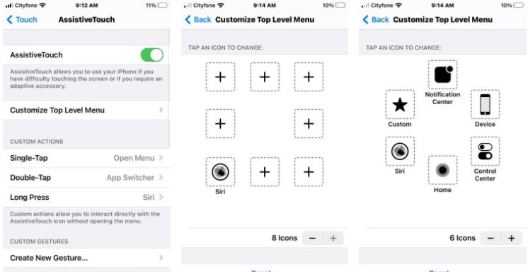 cách chụp màn hình iPhone