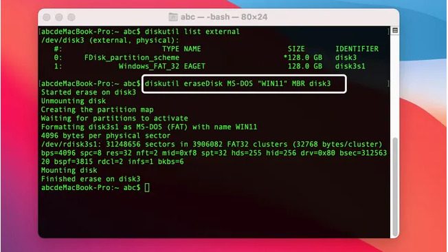 cách cài Win 11 lên Macbook