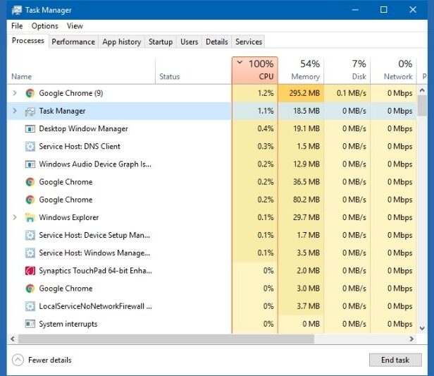 Reduce CPU temperature