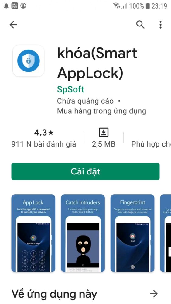 cách ẩn ứng dụng trên samsung