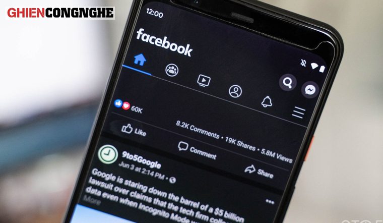 Cách bật chế độ tối trên Facebook máy tính và điện thoại