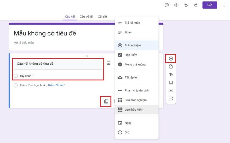 Cách sử dụng Google Form tạo bài kiểm tra online nhanh