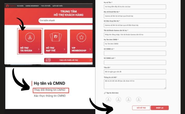 Cách xóa thông tin CMND/CCCD