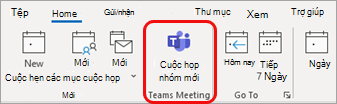 cách tạo cuộc họp trong Microsoft Teams