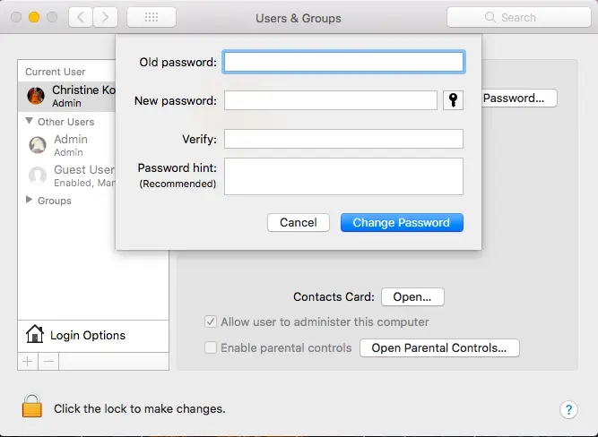 Tổng hợp những cách đổi mật khẩu máy tính Windows hoặc macOS đơn giản và nhanh chóng 1