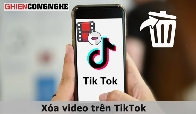 Cách xóa video trên TikTok đơn giản, dễ thực hiện