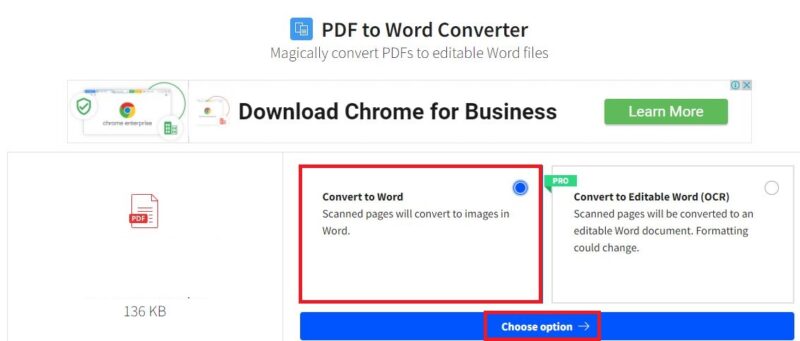 Hướng dẫn chuyển PDF sang Word không lỗi font với 5 trang Web hoàn toàn miễn phí