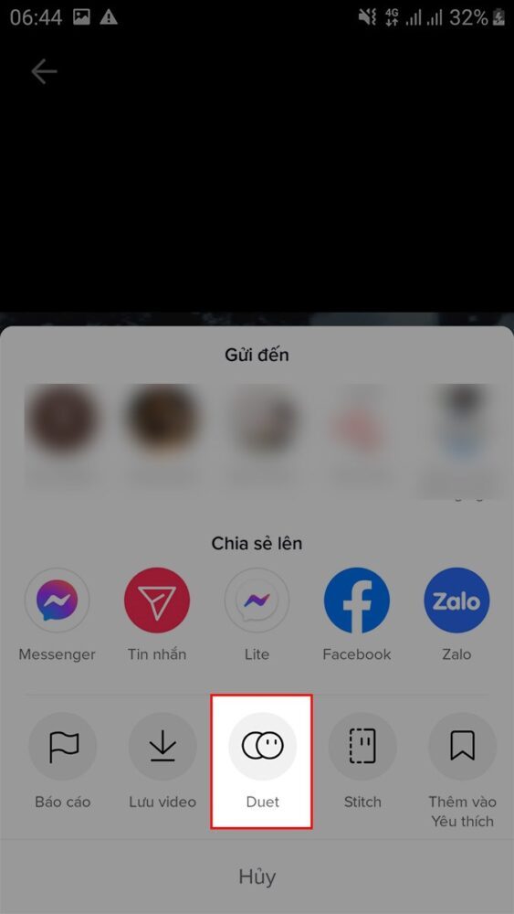 Cách kết hợp các video Duet trên TikTok