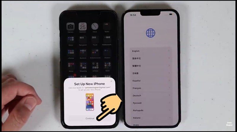 Chuyển dữ liệu từ iPhone sang iPhone bằng QR code