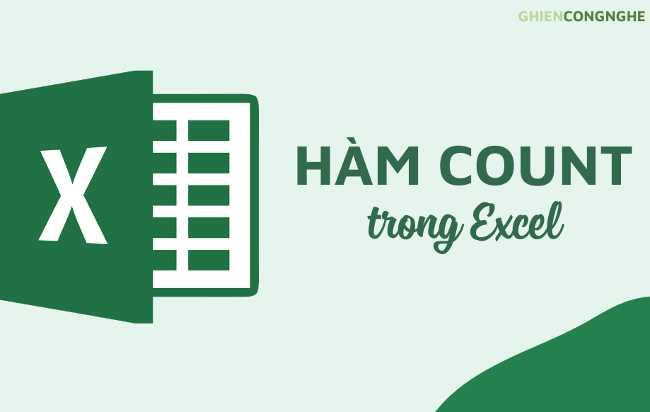 hàm COUNT trong excel