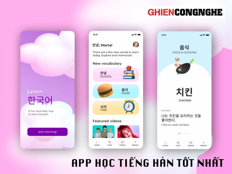 Top 12 App học tiếng Hàn hiệu quả dành cho người mới học