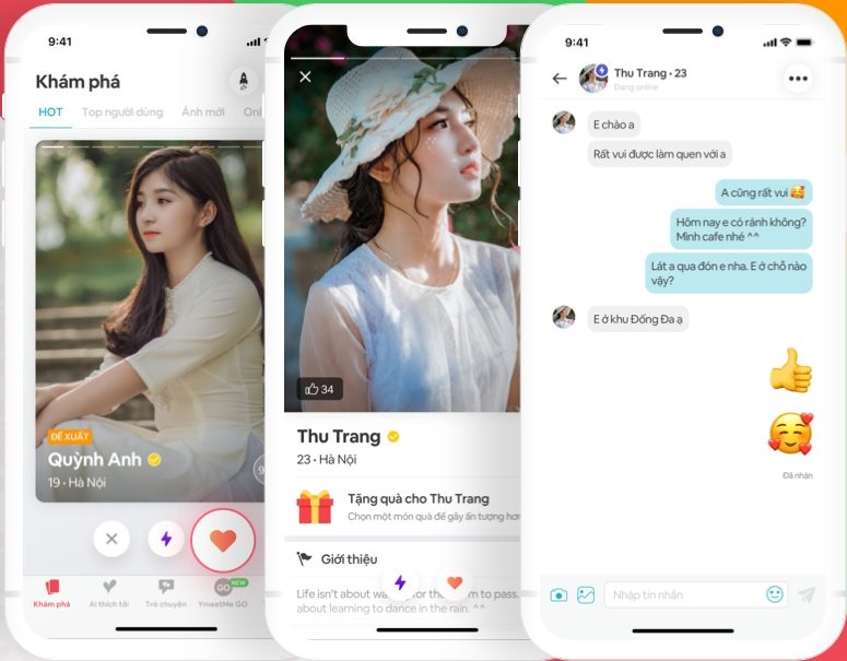 Top 10 App nói chuyện với người lạ siêu hot cho cuộc sông thêm thú vị app nói chuyện với người lạ - YmeetMe