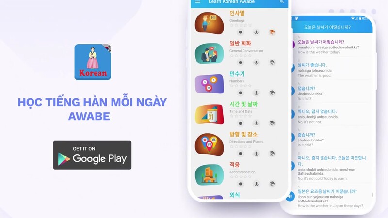 10+ app học tiếng Hàn hiệu quả nhất hiện nay