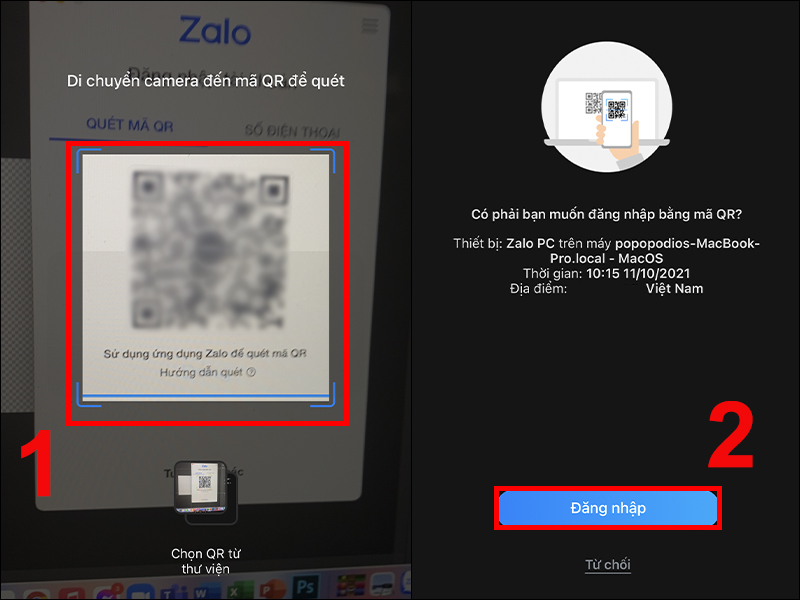Cách đăng nhập Zalo bằng mã QR trên máy tính