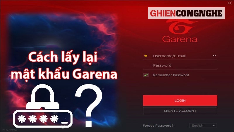 Cách đổi mật khẩu Garena không cần số điện thoại đơn giản nhất