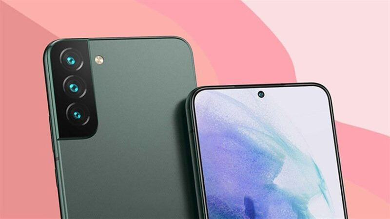 điện thoại samsung galaxy s22 màu xanh