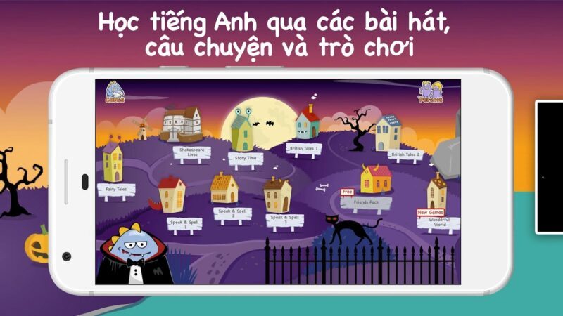 ứng dụng học tiếng anh cho bé