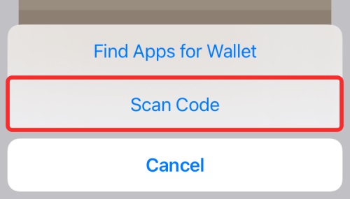 how to scan QR code on iphone