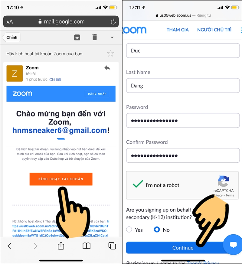 Tải và đăng ký tài khoản sử dụng Zoom
